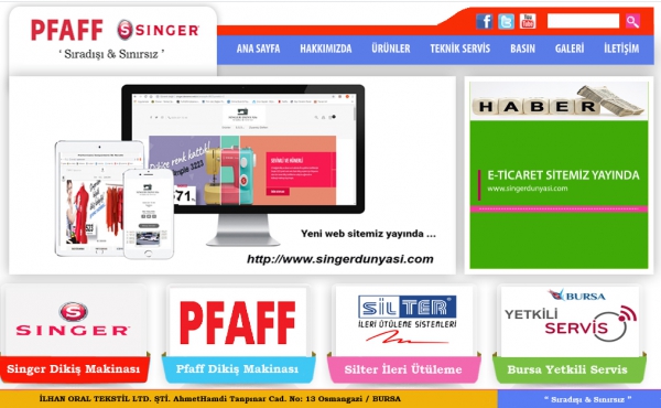 PFAFF & SİNGER BURSA